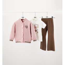Completo bambina 3 pezzi