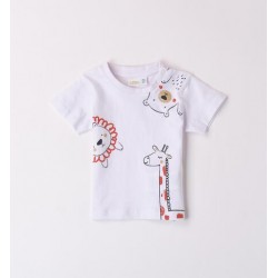 T-shirt per bimbo con animali